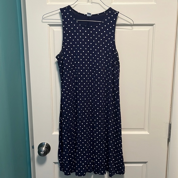 Robe Old Navy Pois Noirs Et Blancs – Taille 2 – Neuf Sans étiquettes